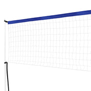 Everfit 6M Portable Volleyball Net Set Adjustable Height Multi-Sport Net with Ball and Bag SN-B-VLB-6M-BL