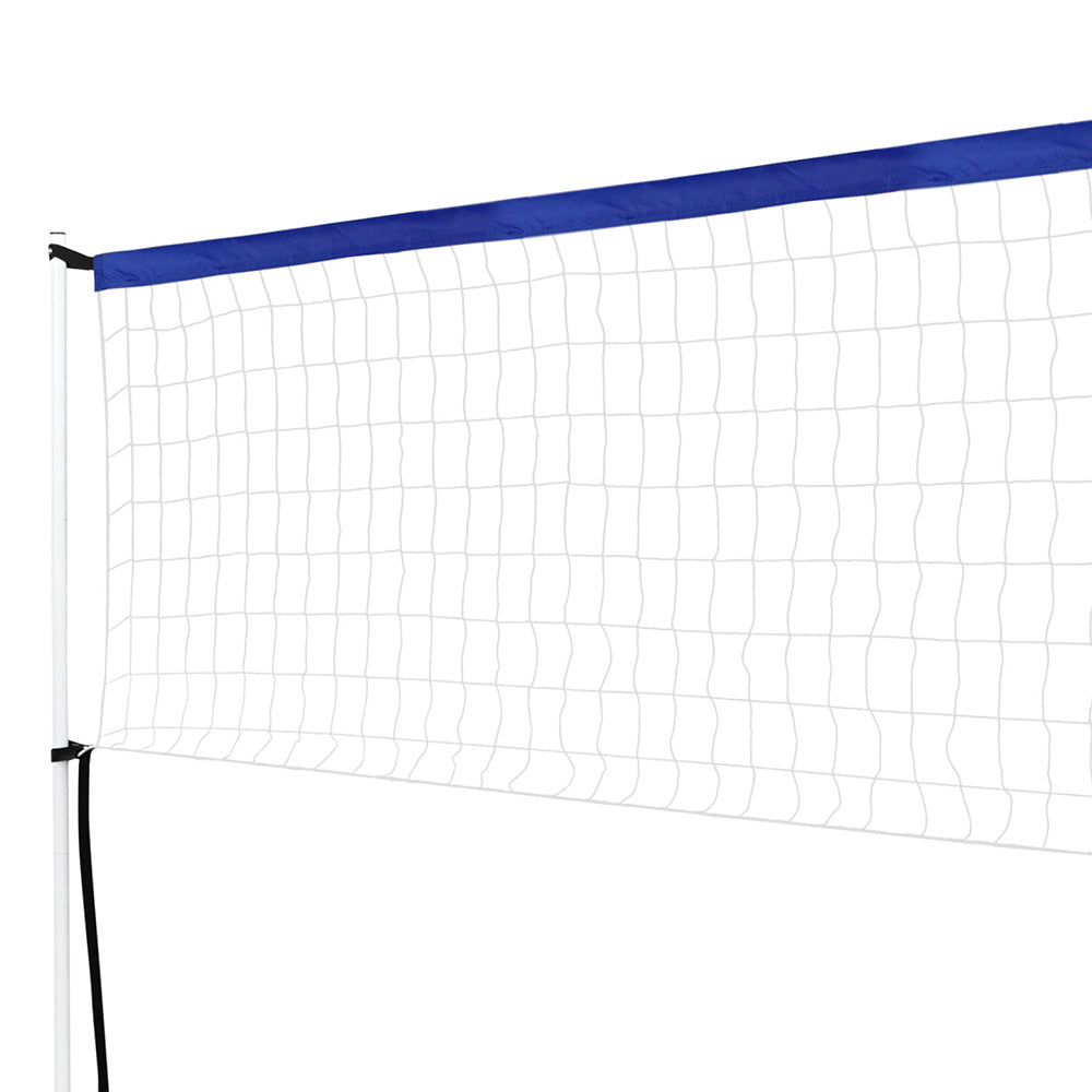 Everfit 6M Portable Volleyball Net Set Adjustable Height Multi-Sport Net with Ball and Bag SN-B-VLB-6M-BL