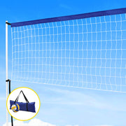 Everfit 6M Portable Volleyball Net Set Adjustable Height Multi-Sport Net with Ball and Bag SN-B-VLB-6M-BL
