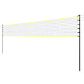 Everfit 9M Portable Volleyball Net Set with Ball Boundary Lines Badminton Tennis SN-B-VLB-9M-YE