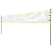 Everfit 9M Portable Volleyball Net Set with Ball Boundary Lines Badminton Tennis SN-B-VLB-9M-YE