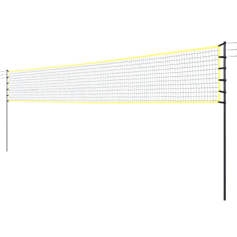Everfit 9M Portable Volleyball Net Set with Ball Boundary Lines Badminton Tennis SN-B-VLB-9M-YE