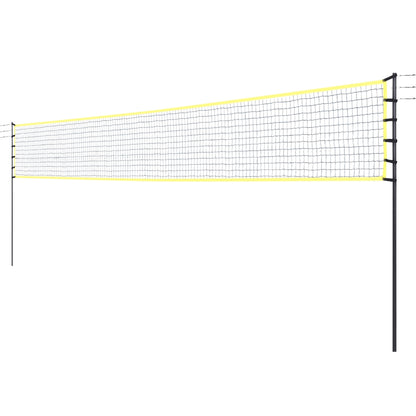 Everfit 9M Portable Volleyball Net Set with Ball Boundary Lines Badminton Tennis SN-B-VLB-9M-YE