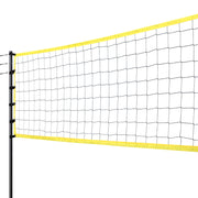 Everfit 9M Portable Volleyball Net Set with Ball Boundary Lines Badminton Tennis SN-B-VLB-9M-YE