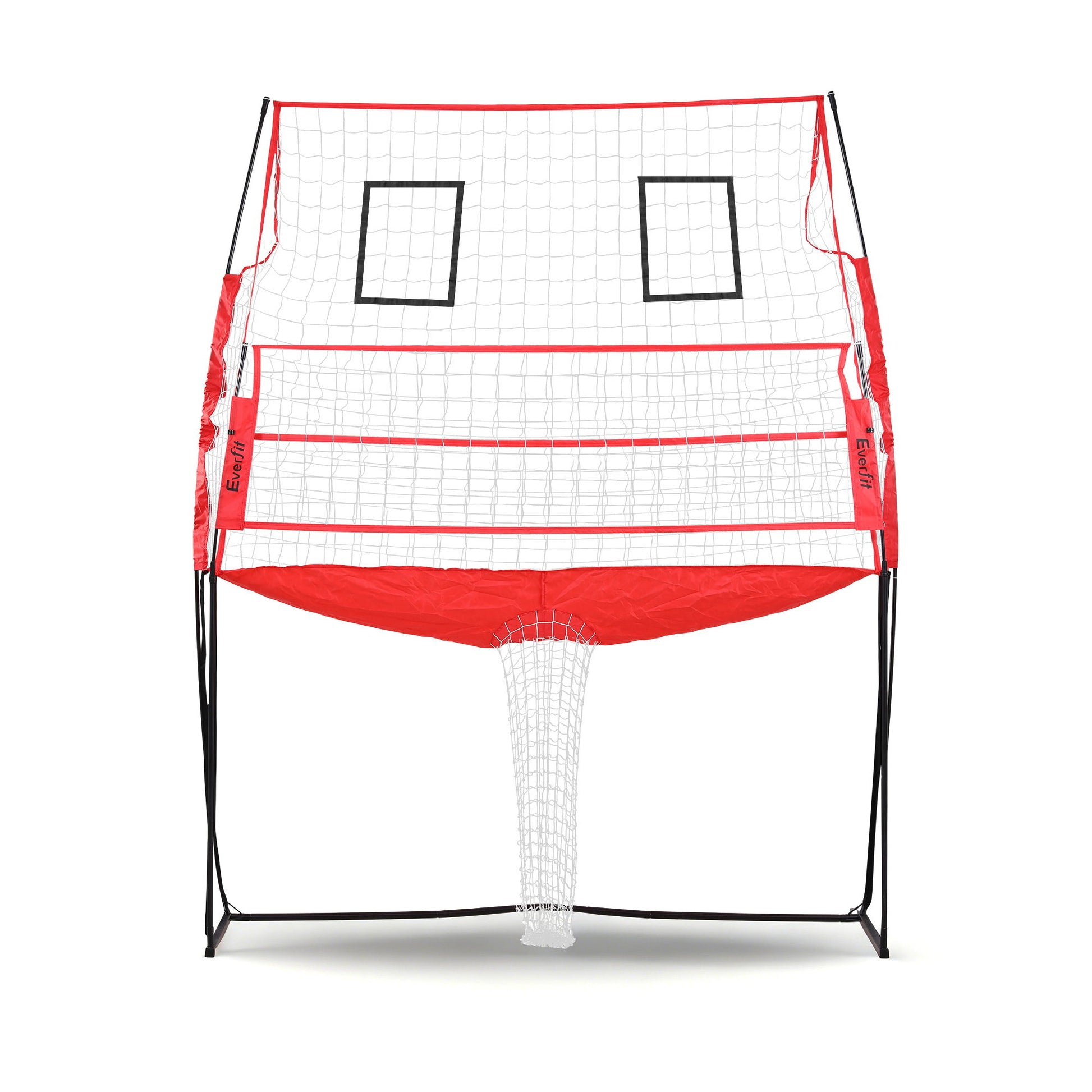Everfit 8ft Volleyball Net Training Equipment Adjustable Height Portable with Ball and Bag SN-B-VLB-FS-RE