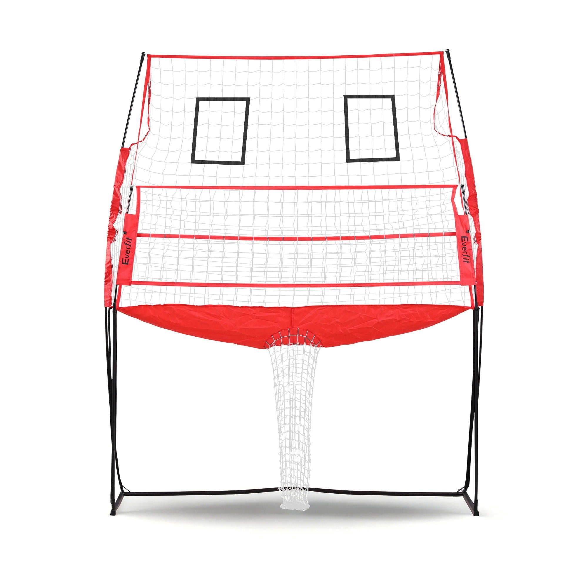 Everfit 8ft Volleyball Net Training Equipment Adjustable Height Portable with Ball and Bag SN-B-VLB-FS-RE