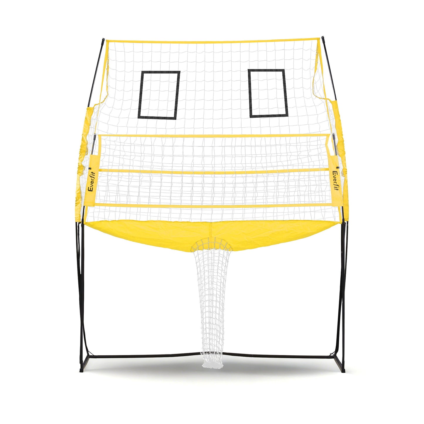 Everfit 8ft Volleyball Net Free-standing Adjustable Height Portable with Ball and Bag SN-B-VLB-FS-YE
