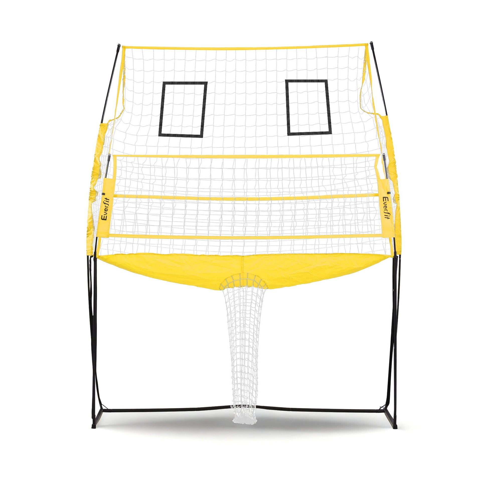 Everfit 8ft Volleyball Net Free-standing Adjustable Height Portable with Ball and Bag SN-B-VLB-FS-YE