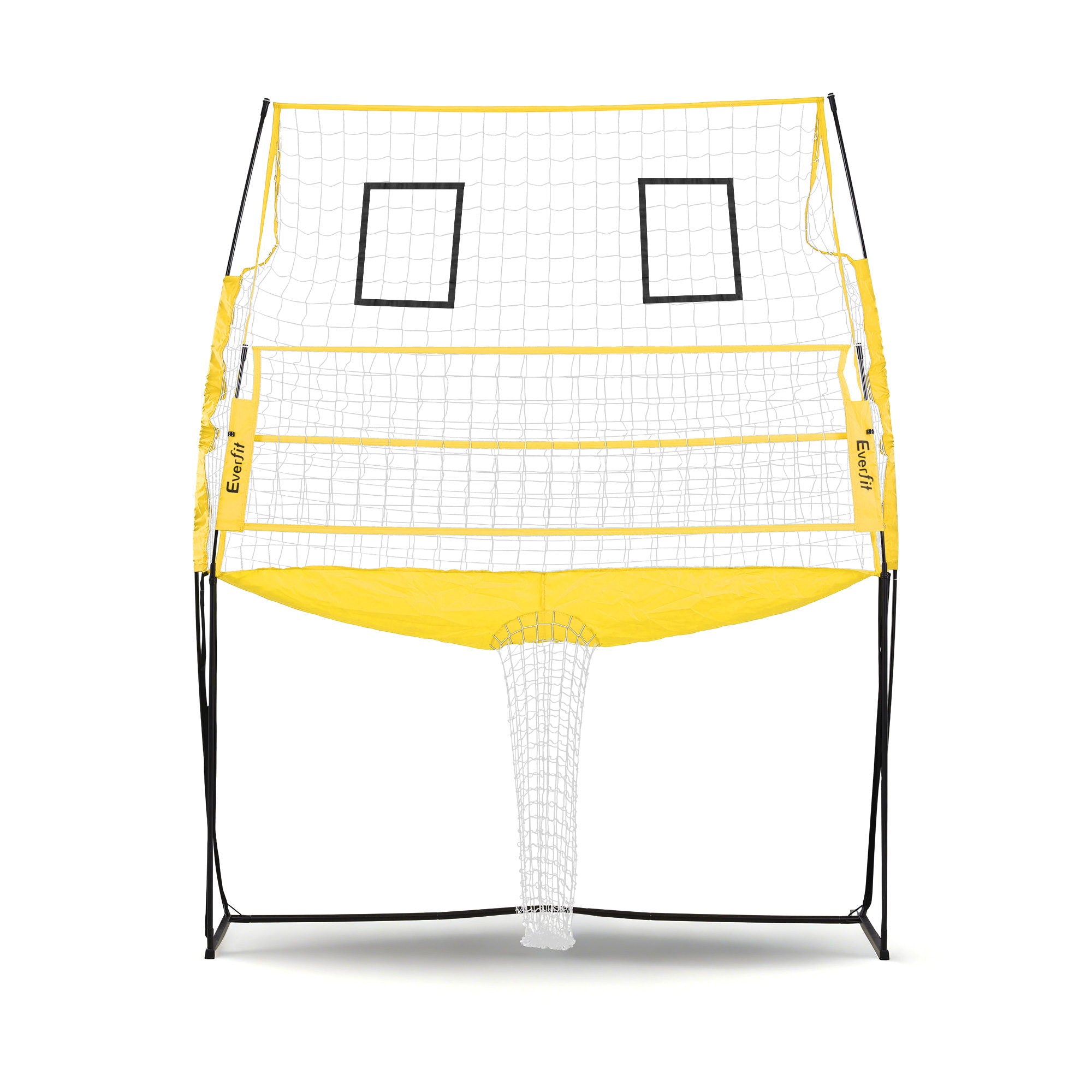 Everfit 8ft Volleyball Net Free-standing Adjustable Height Portable with Ball and Bag SN-B-VLB-FS-YE