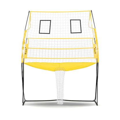 Everfit 8ft Volleyball Net Free-standing Adjustable Height Portable with Ball and Bag SN-B-VLB-FS-YE