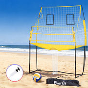 Everfit 8ft Volleyball Net Free-standing Adjustable Height Portable with Ball and Bag SN-B-VLB-FS-YE