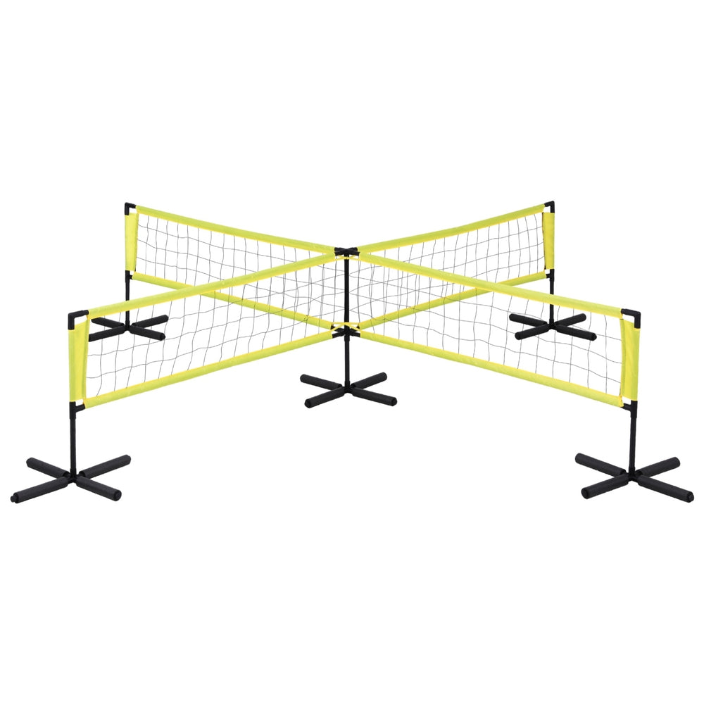 Everfit Water Volleyball Net Set Portable Swimming Pool Nets Game 4 Anchor Bags SN-B-VLB-H2