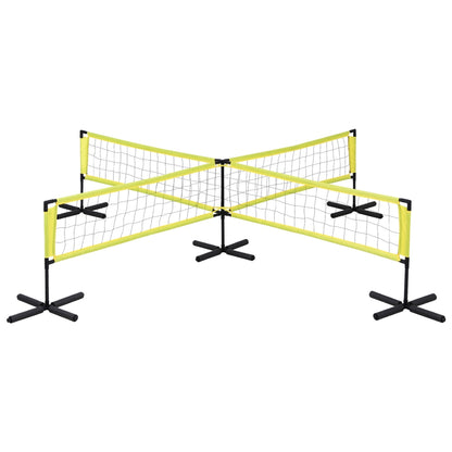 Everfit Water Volleyball Net Set Portable Swimming Pool Nets Game 4 Anchor Bags SN-B-VLB-H2