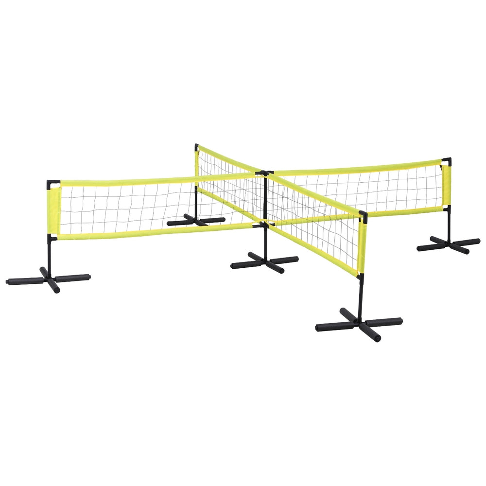Everfit Water Volleyball Net Set Portable Swimming Pool Nets Game 4 Anchor Bags SN-B-VLB-H2