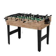 10-in-1 Games Table Soccer Foosball Pool Table Tennis Air Hockey Chess Cards SOCCER-4T-121-10IN