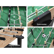 10-in-1 Games Table Soccer Foosball Pool Table Tennis Air Hockey Chess Cards SOCCER-4T-121-10IN