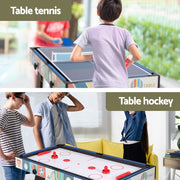 4-in-1 Soccer Table Foldable Game Foosball Table Tennis Pool Hockey SOCCER-4T-121-4IN-FOLD