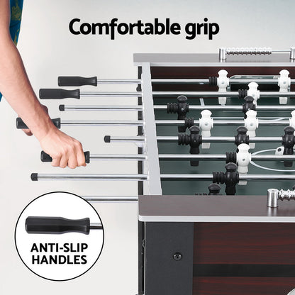 5FT Soccer Table Foosball Football Game Set Home Party Gift Adults Kids Indoor SOCCER-5F-136