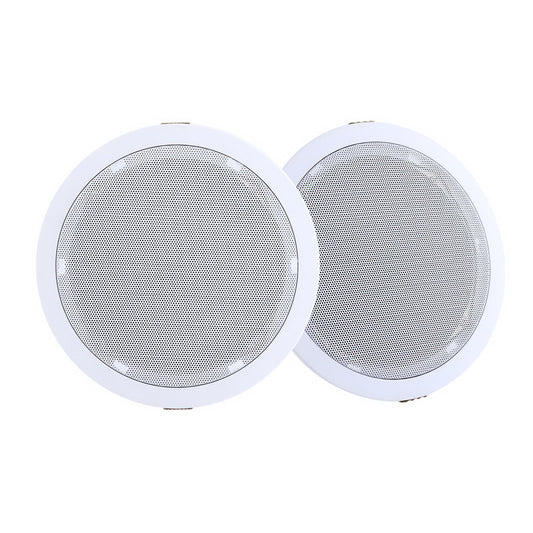 2 x 6" In Ceiling Speakers Home 80W Speaker Theatre Stereo Outdoor Multi Room SPK-CEILING-MSR127