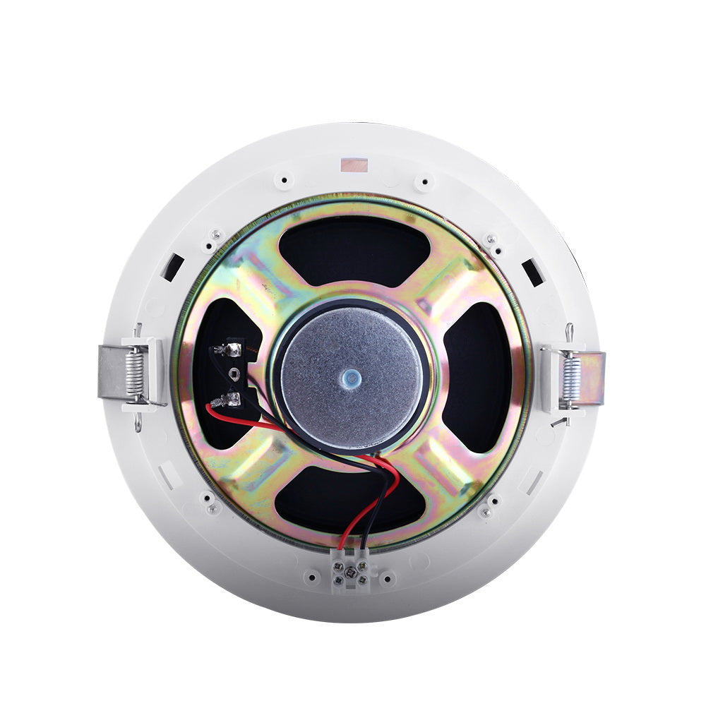 2 x 6" In Ceiling Speakers Home 80W Speaker Theatre Stereo Outdoor Multi Room SPK-CEILING-MSR127