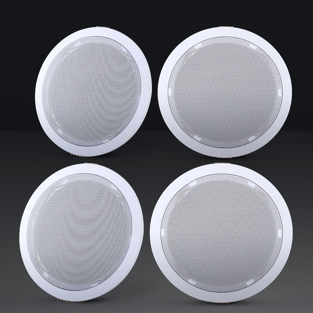 Giantz 6 Inch Ceiling Speakers In Wall Speaker Home Audio Stereos Tweeter 4pcs SPK-CEILING-MSR127X2