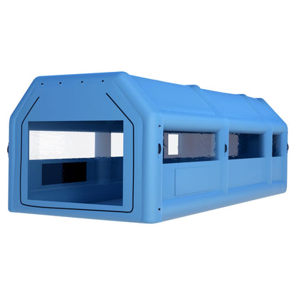 Giantz Inflatable Spray Booth Car Paint Tent 1000X500X350cm 2 Blowers Filter Mobile Garage Workstation SPRAY-BOOTH-10X5-NB-ABC