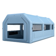 Giantz Inflatable Spray Booth 8.5X4.6M Car Paint Tent Filter System 2 Blowers SPRAY-BOOTH-8.5X4.6-BL-ABC