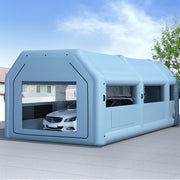 Giantz Inflatable Spray Booth 8.5X4.8M Car Paint Tent Filter System 2 Blowers SPRAY-BOOTH-8.5X4.8-BL-ABC