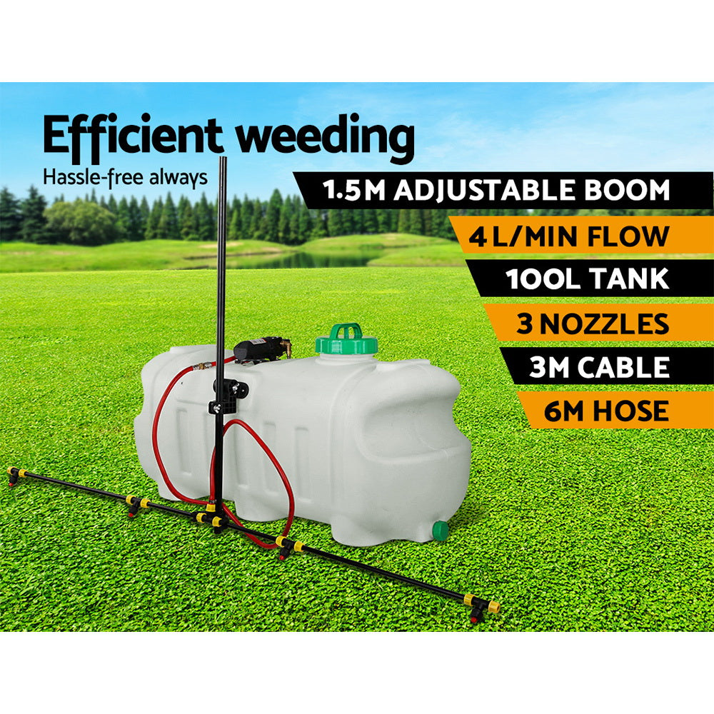 Giantz Weed Sprayer 100L 1.5M Boom Garden Spray SPRAYER-100L-BOOM