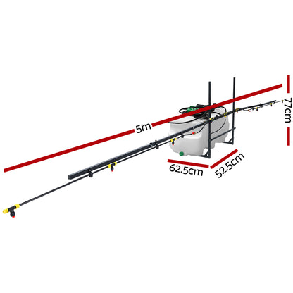Giantz Weed Sprayer 100L 5M Boom Garden Spray SPRAYER-100L-BOOM-5M
