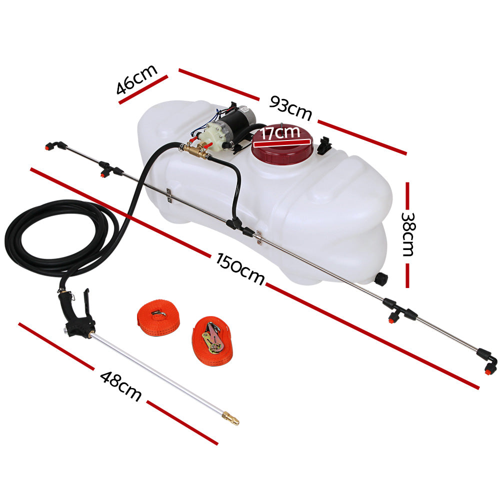 Giantz Weed Sprayer 100L 1.5M Fixed Boom Garden Spray SPRAYER-100L-FIX-BOOM