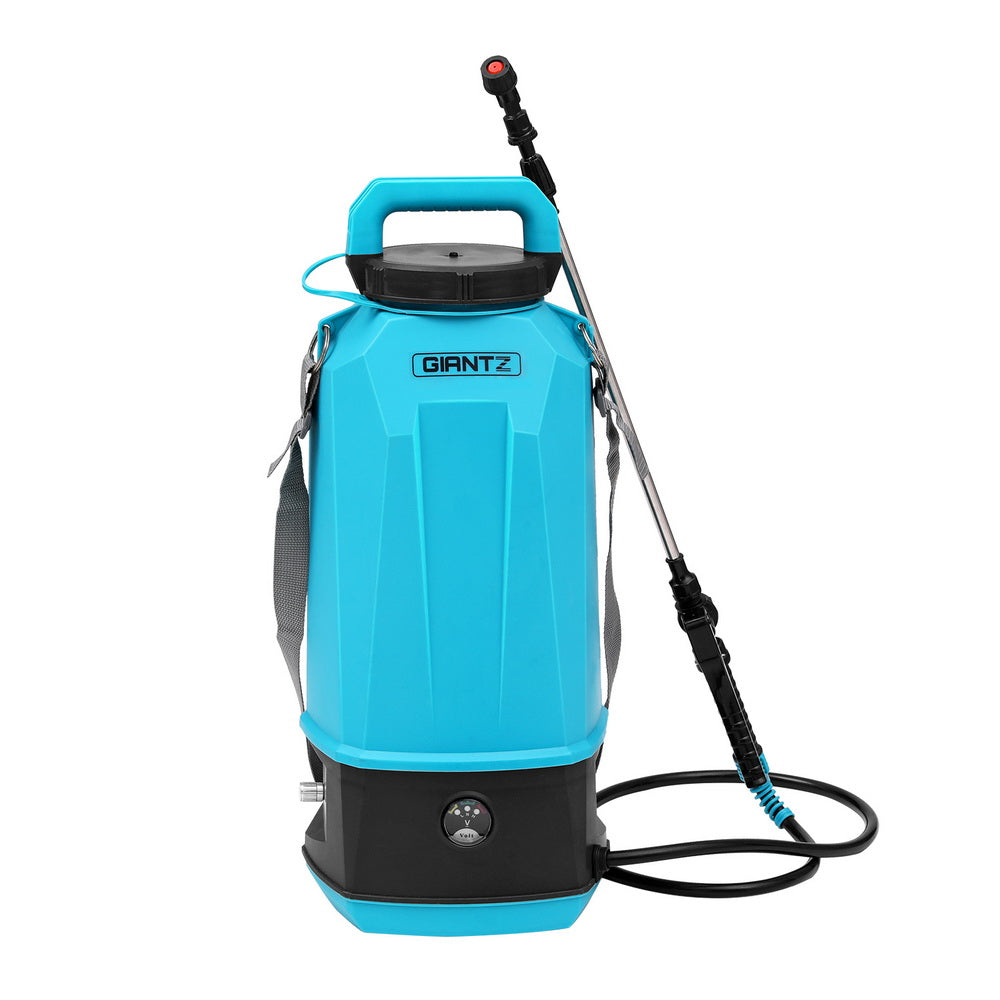 Giantz Weed Sprayer Pressure 8L Shoulder Pesticide SPRAYER-8L-12V-SHOULDER-BL