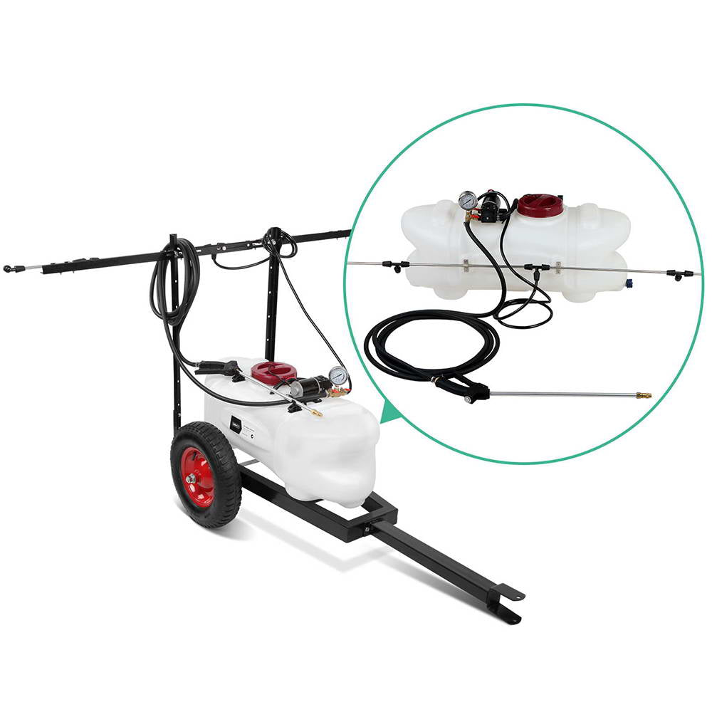 Giantz Weed Sprayer 100L Trailer 1.5M Boom Garden Spray SPRAYER-CART-100L-AB