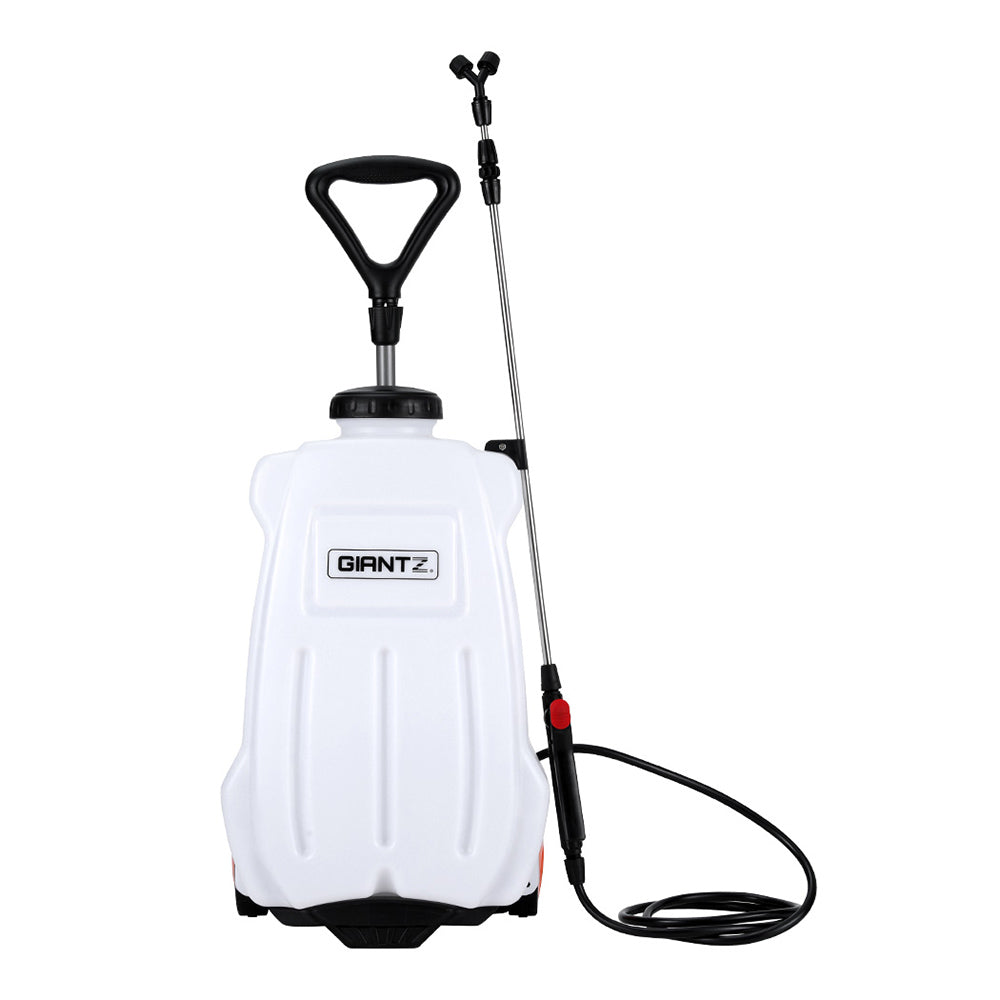 Giantz Weed Sprayer Electric 20L Backpack Trolley SPRAYER-CART-20L-BACKPACK-WH