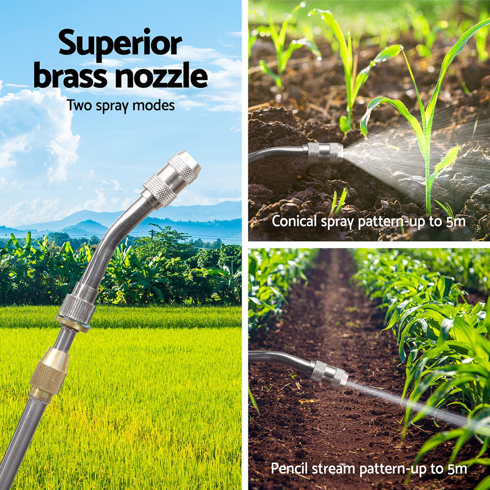 Giantz 50L Weed Sprayer Boom Pump Spot Spray SPRAYER-PE-50L-RD