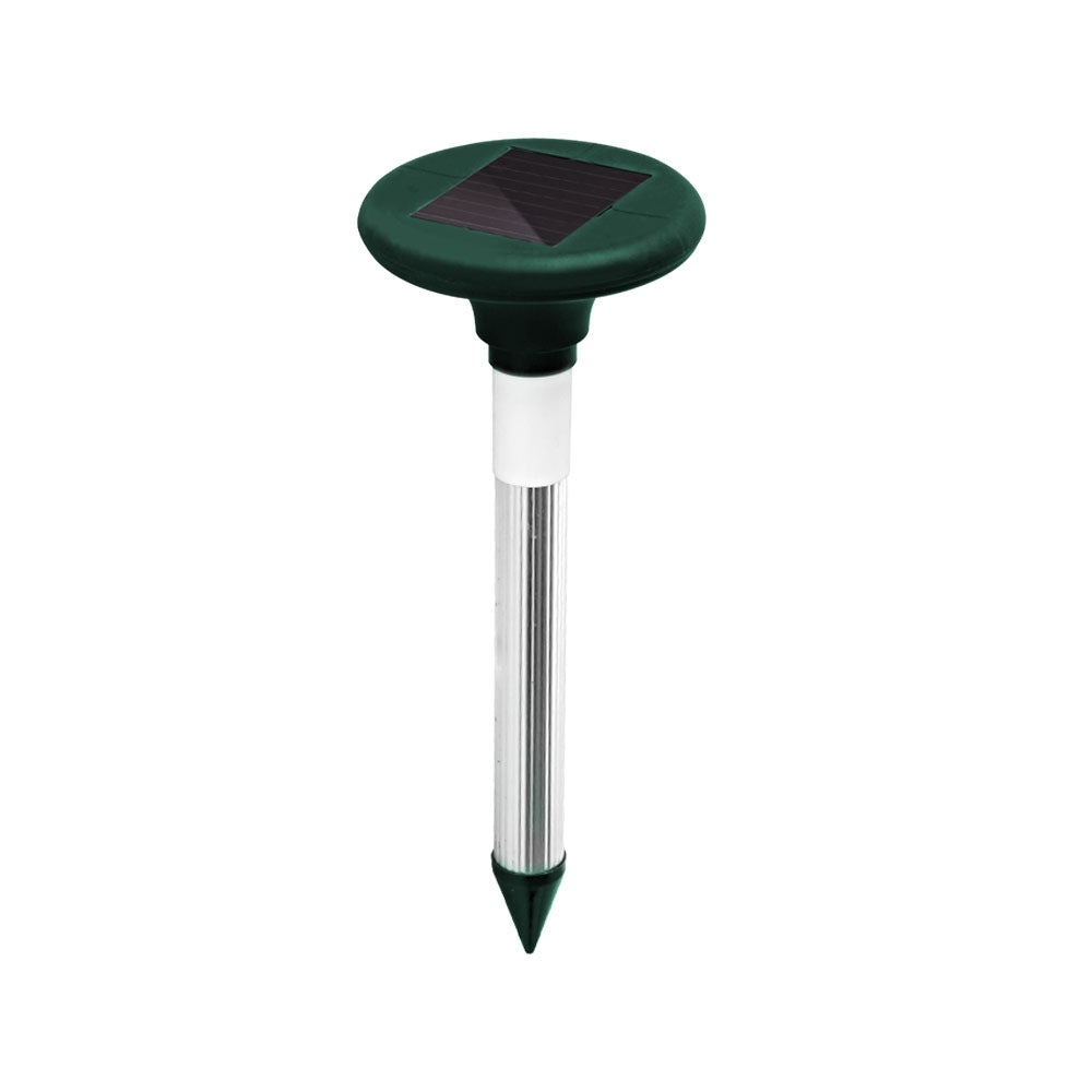 Gardeon Snake Repeller 8X Solar LED Pulse Plus Ultrasonic Pest Rodent Repellent SR-SNAKE-DX-8-COM