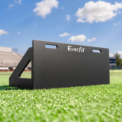 Everfit Soccer Rebounder Board 80cm x 30cm Football Rebound Wall with 2 Angles SRB-32-BK