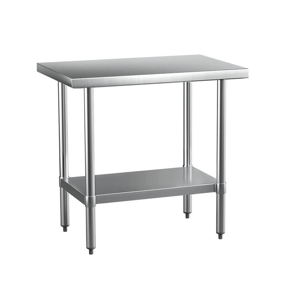 Cefito Stainless Steel Kitchen Benches Work Bench 910x610mm 430 SSKB-430S-36