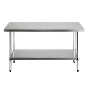 Cefito 1524x762mm Stainless Steel Kitchen Bench 430