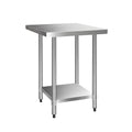 Cefito 760x760mm Stainless Steel Kitchen Bench 430 SSKB-430S-76-30