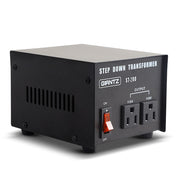 Giantz Step Down Transformer 200W 240V TO 110V Stepdown Voltage Converter AU-US ST-200W-BL