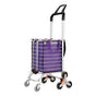Emajin Shopping Cart Trolley 35L Foldable Climbing Wheels ST-35L-ALU-PU