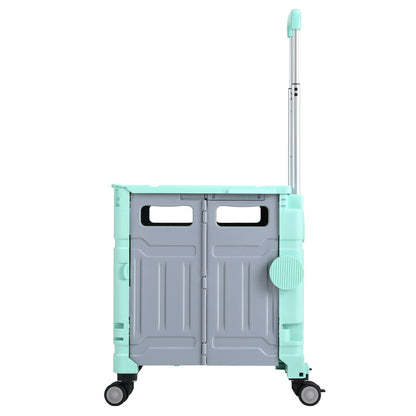 Emajin Shopping Trolley Cart 75L Foldable Green ST-75L-PLA-GR