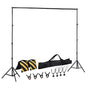 2.5X3M Photography Backdrop Stand Kit Studio Screen Photo Background Support Bag STAND-BACKDROP-2.5X3-UP-BK