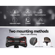 Alpha Speaker Stand 65-120cm Adjustable Height Surround Sound Studio Home 2pcs STAND-SPEAKER-208-FC2