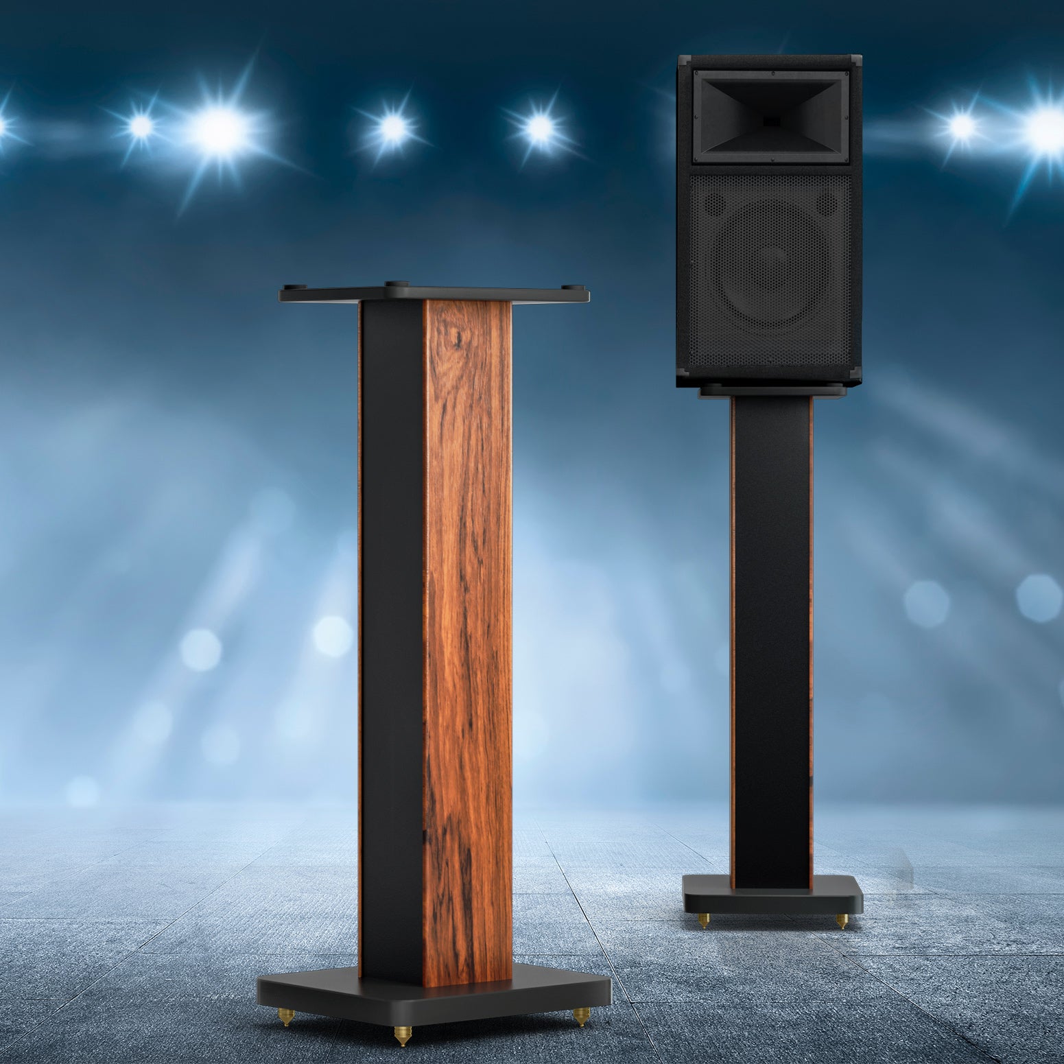 Alpha Speaker Stand 70cm 2pcs STAND-SPEAKER-B-H70-WD2