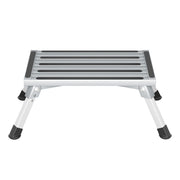 Weisshorn Caravan Step Folding Aluminium Step Ladder Stool STEP-CV-1S-STOOL-SI