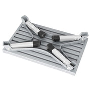 Weisshorn Caravan Step Folding Aluminium Step Ladder Stool STEP-CV-1S-STOOL-SI