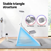 Everfit Step Machine Stair Climber for Home Gym Exercise Foldable LED Display Adjustable Handlebar STEPPER-TD04-WH