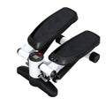Everfit Mini Stepper with Resistance Rope Aerobic Trainer 150KG White STEPPER-TH-WH-BK